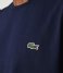 Lacoste  1HT1 Mens tee-shirt 1121 Navy Blue (166)