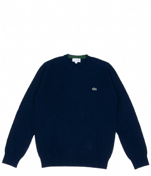 Lacoste  1Ha1 Mens Sweater 06 Navy Blue (166)