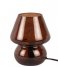 Leitmotiv Bordslampa Table lamp Glass Vintage Chocolate Brown (LM1978DB)