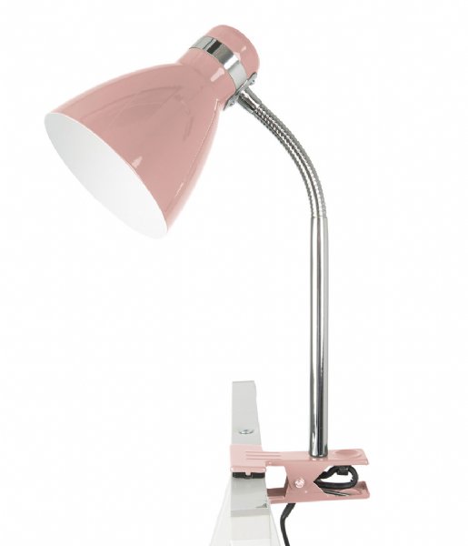 Leitmotiv Bordslampa Clip On Lamp Study Metal Soft Pink (LM1980PI)