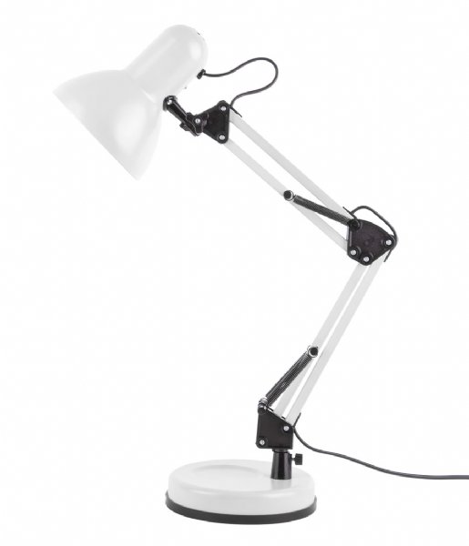 Leitmotiv Bordslampa Desk lamp Hobby steel matt White (LM1918WH)