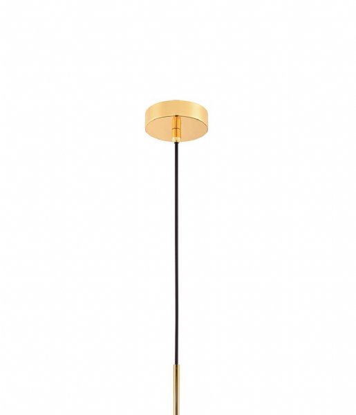 Leitmotiv Hängande lampa Pendant lamp Blown glass medium brass (LM1530GD)
