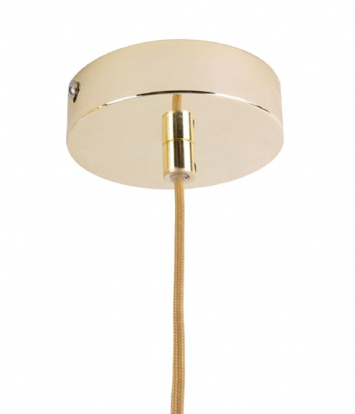 Leitmotiv Hängande lampa Pendant lamp LAX mirror finish Gold colored (LM1960GD)
