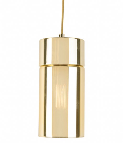 Leitmotiv Hängande lampa Pendant lamp LAX mirror finish Gold colored (LM1960GD)