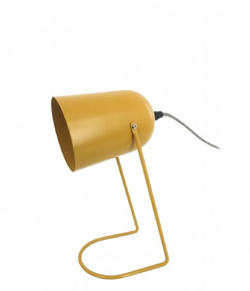 Leitmotiv Bordslampa Table lamp Enchant iron matt ochre yellow (LM1824YE)