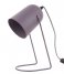 Leitmotiv Bordslampa Table lamp Enchant iron matt Matt Dark Purple (LM1824PU)