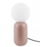 Leitmotiv Bordslampa Table Lamp Gala W. Glass Ball Pink (LM1892PI)