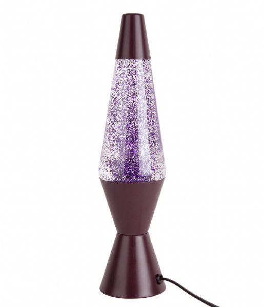 Leitmotiv Bordslampa Table lamp Glitter Dark Purple (LM1921PU)