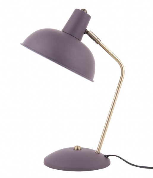 Leitmotiv Bordslampa Table lamp Hood metal matt Dark Purple (LM1917PU)