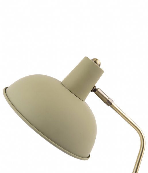 Leitmotiv Bordslampa Table lamp Hood metal matt Olive Green (LM1917OG)