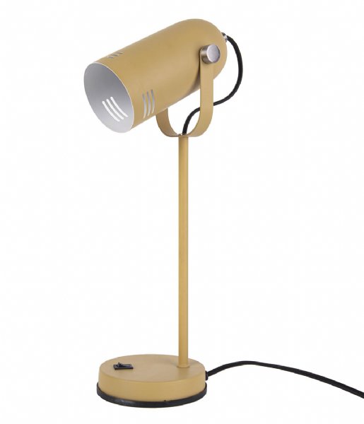 Leitmotiv Bordslampa Table lamp Husk iron Mustard yellow (LM1966YE)