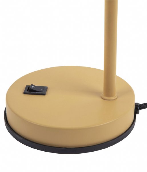 Leitmotiv Bordslampa Table lamp Husk iron Mustard yellow (LM1966YE)