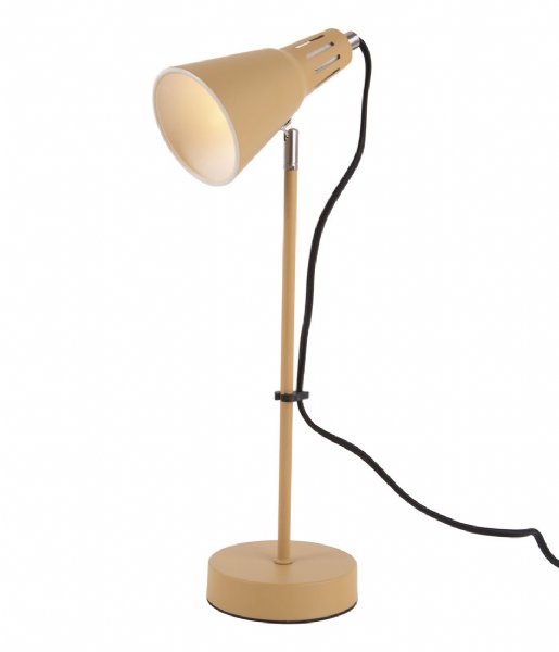 Leitmotiv Bordslampa Table lamp Mini Cone iron Mustard yellow (LM1971YE)
