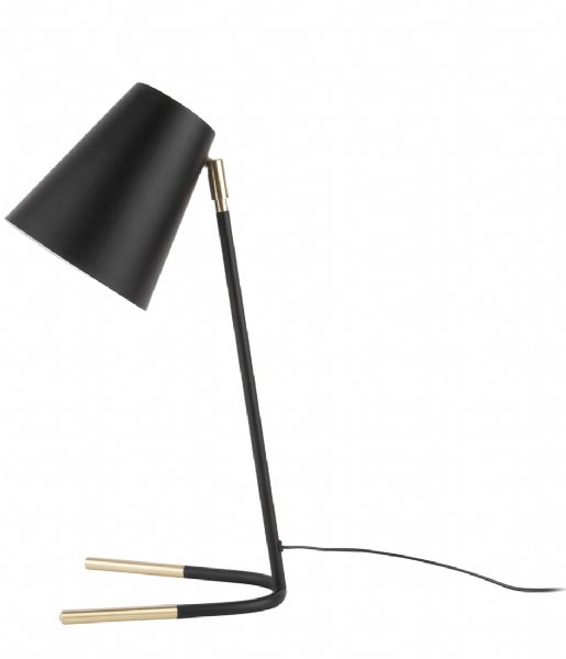Leitmotiv Bordslampa Table lamp Noble metal black w. gold accents Black (LM1752)