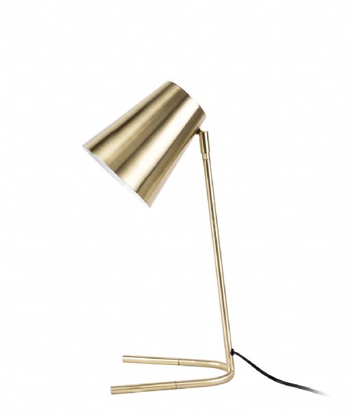 Leitmotiv Bordslampa Table lamp Noble metal brushed gold (LM1756)