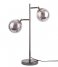 Leitmotiv Bordslampa Table lamp Shimmer grey glass shades Smokey grey (LM1913GY)
