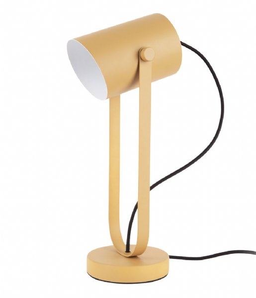 Leitmotiv Bordslampa Table Lamp Snazzy Metal Matt Mustard Yellow (LM1940YE)
