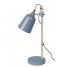 Leitmotiv Bordslampa Table lamp Wood-like metal Jeans blue (LM1235)