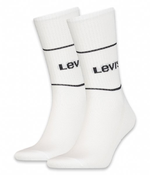 Levi's  Short Cut Logo Sport 2P 2-Pack White (007)