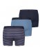Levi's  Giftbox Yd Multicolor Stripe Boxer Brief Blue Combo (001)