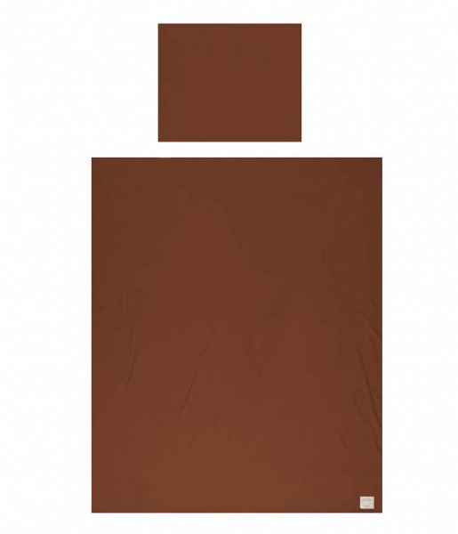 Little Indians  Single Duvet And Pillow Amber Brown