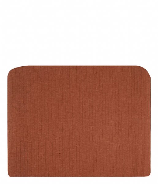 Little Indians  Single Fitted Sheet Amber Brown