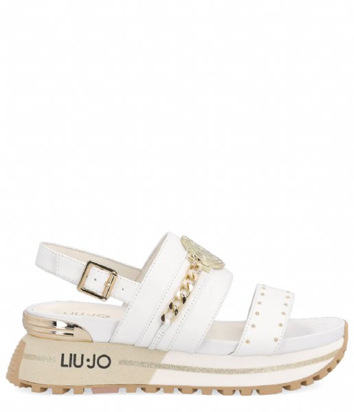 Liu Jo  Maxi Wonder 8 Sandal White (01111)