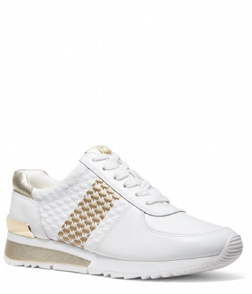Michael Kors  Allie Wrap Trainer Opic White Pale gold (751)