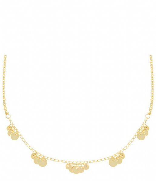 My Jewellery  Five Coins Necklace gold colored (1200)