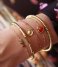 My Jewellery  Armband bedel & red jade Goudkleurig goudkleurig (1200)
