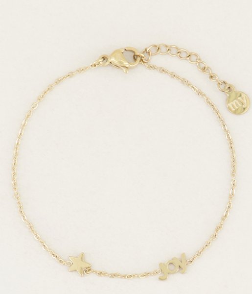 My Jewellery  Armbandje Met Ster gold colored (1200)