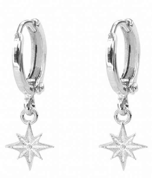 My Jewellery  Star Earring zilverkleurig (1500)