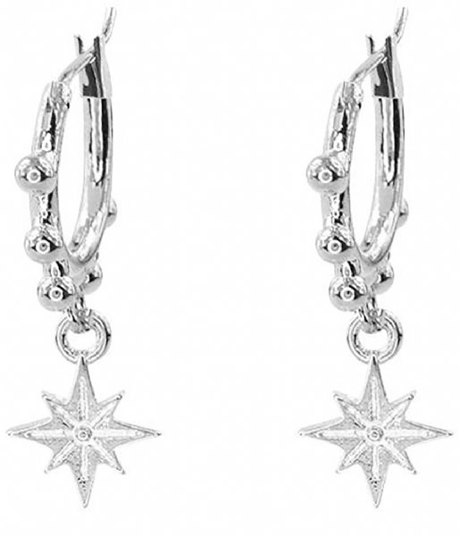 My Jewellery  Star Earring Dots zilver (1500)