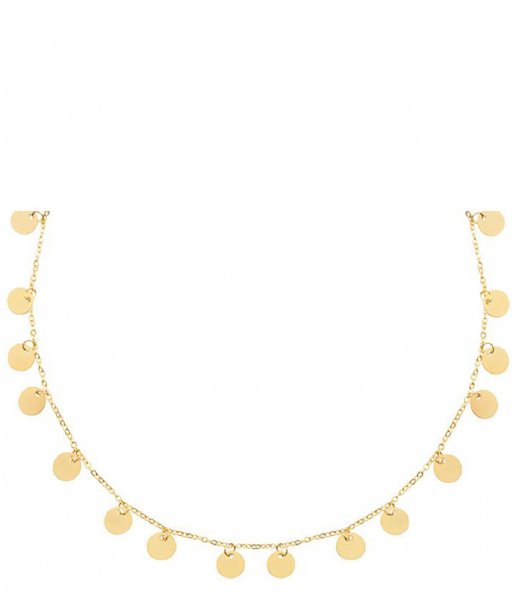 My Jewellery  Long Coin Necklace gold colored (1200)