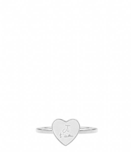 My Jewellery  Charm Ring Je taime silver (1500)
