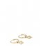 My Jewellery  Parel oorbellen in een ruit goudkleurig (1200)
