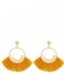 My Jewellery  Tassel Hoops oranje (0300)