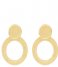 My Jewellery  Circle Statement Earrings goudkleurig (1200)