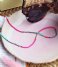 My Jewellery  Zonnebrilkoord roze & multikleur kraaltjes (0800)