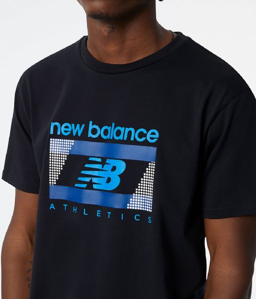 New Balance  Athletics Amplified Tee Black (BK)