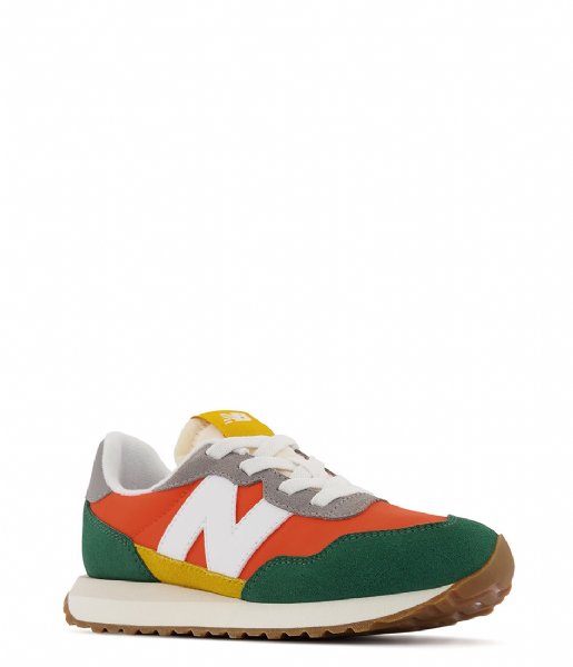 New Balance  Bungee Lace PH237 Team Forest Green Poppy (7EE)