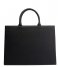 NIKKIE  Tweed Shopper Black (9000)