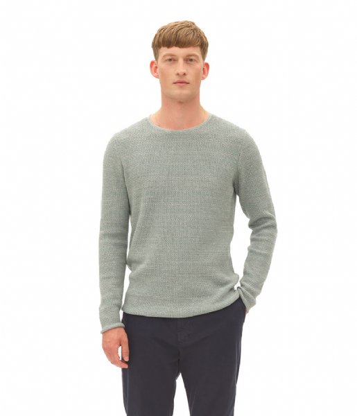 Nowadays  Rh Structure Pullover Mineral Green (751)