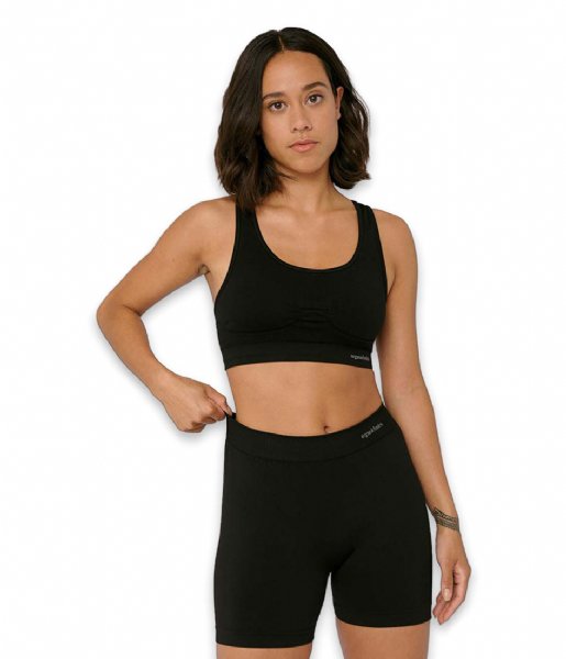 Organic Basics  SilverTech Active Yoga Shorts black