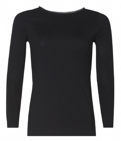 Oroblu  Perfect Line T-Shirt Long Sleeves Black (9999)