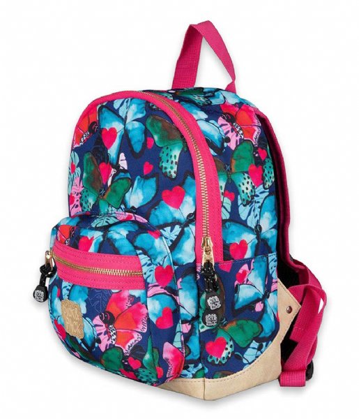 Pick & Pack  Beautiful Butterfly Backpack S Navy