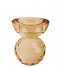 Present Time ljusstake Candle holder Crystal Art small Bowl Sand Brown (PT3642SB)