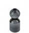 Present TimeCandle holder Crystal Art large Ball Black (PT3643BK)