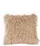 Present Time Dekorativa kudden Cushion Cuddly Faux Fur Sand Brown (PT3667)