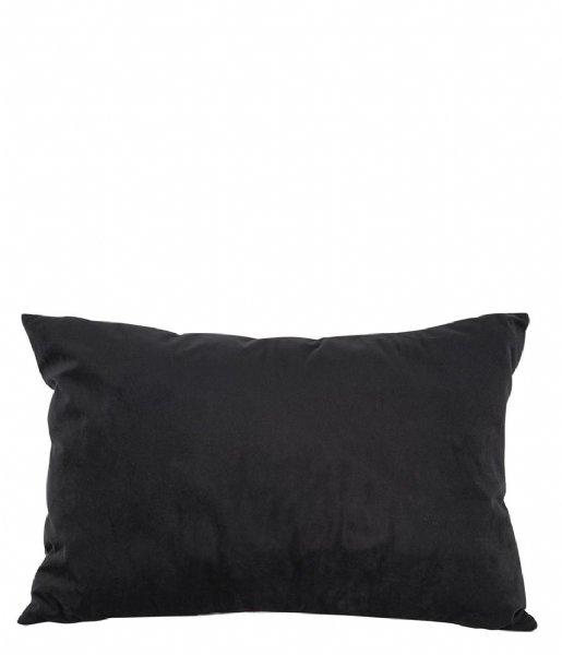 Present Time Dekorativa kudden Cushion Jungle Velvet Black (PT3672)
